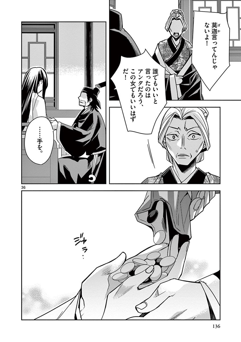 药屋少女的呢喃 (KURATA Minoji) - 第29話 - Page 36