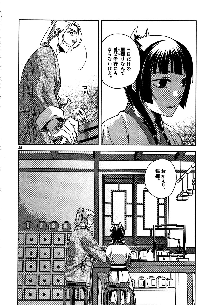 药屋少女的呢喃 (KURATA Minoji) - 第8話 - Page 28