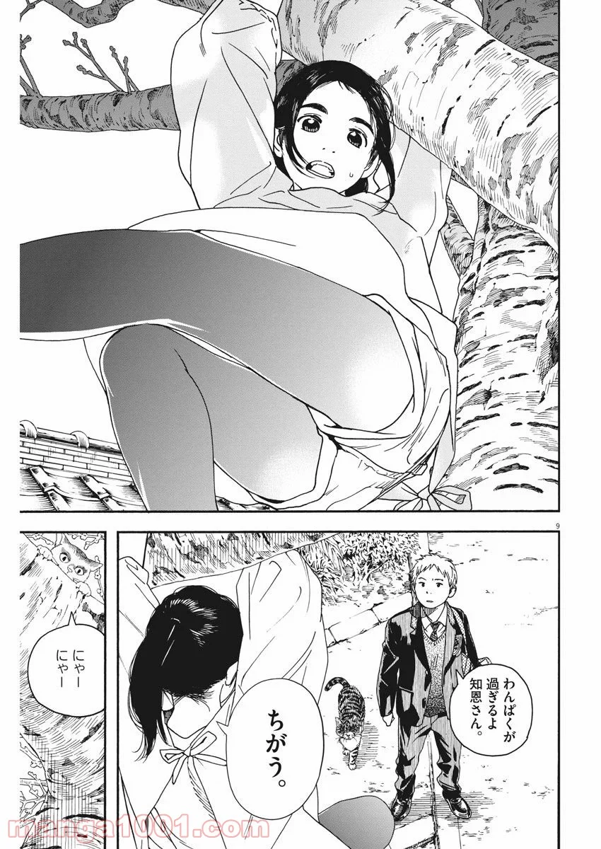 猫のお寺の知恩さん 第69話 - Page 9