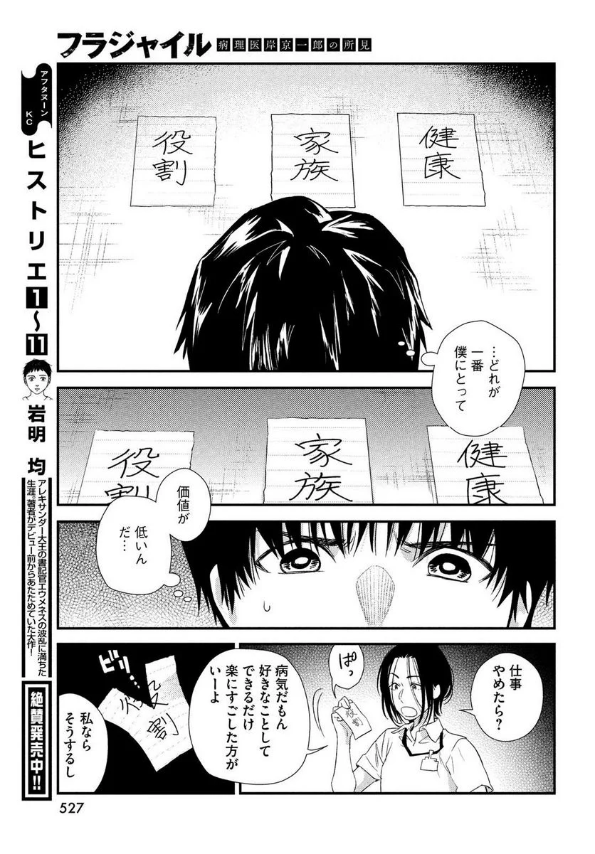 フラジャイル 病理医岸京一郎の所見 第105話 - Page 42