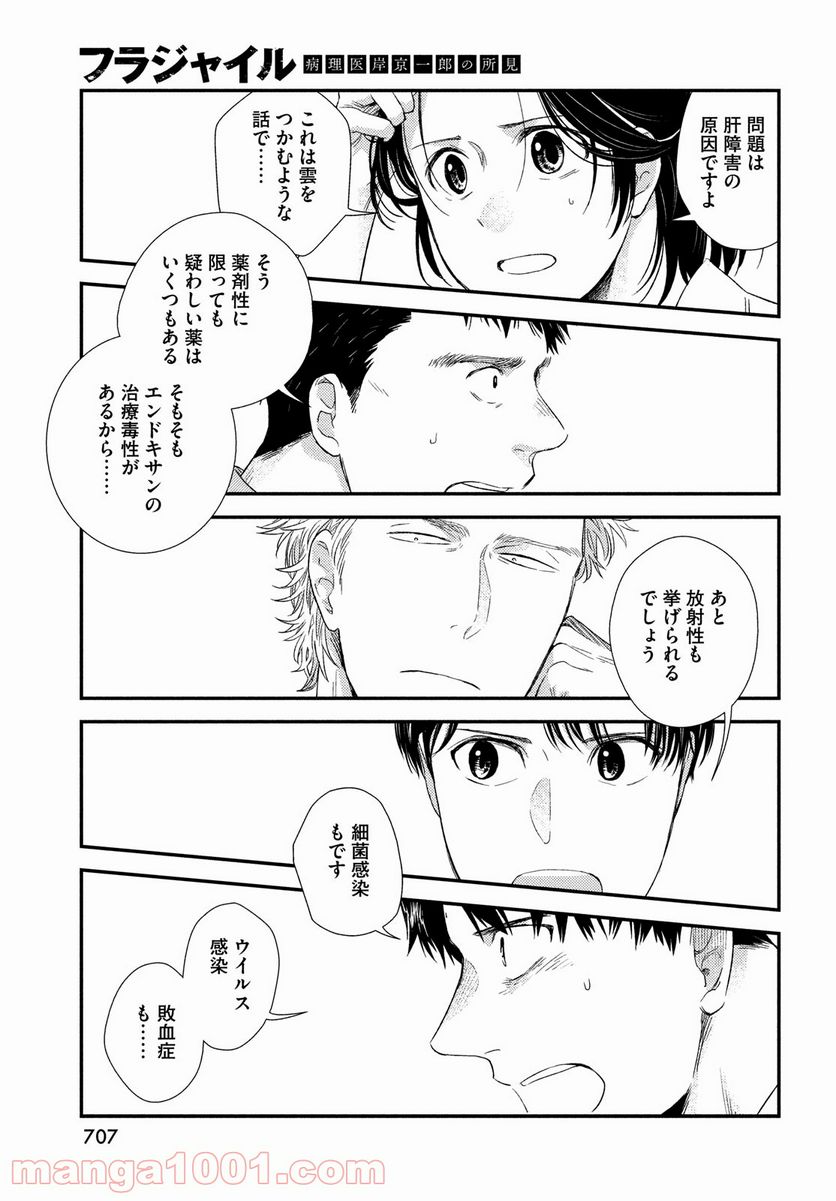 フラジャイル 病理医岸京一郎の所見 第86話 - Page 41