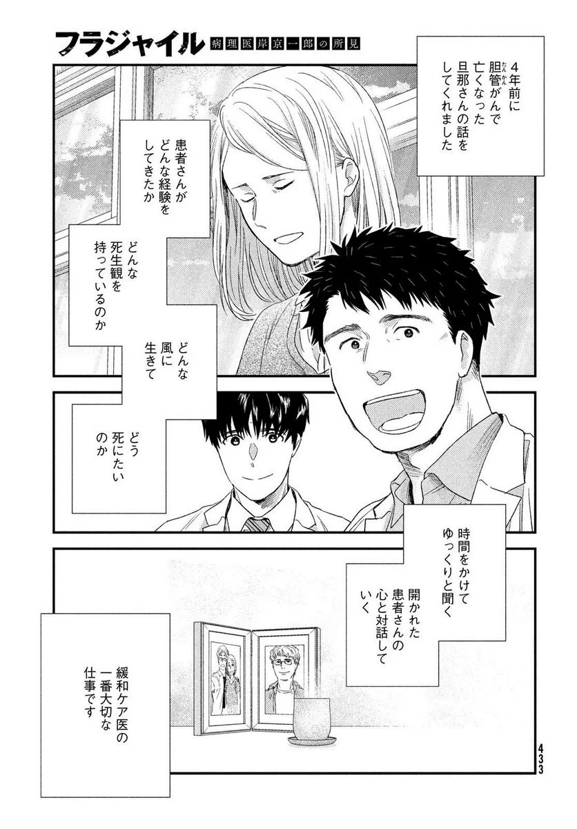 フラジャイル 病理医岸京一郎の所見 第104話 - Page 45