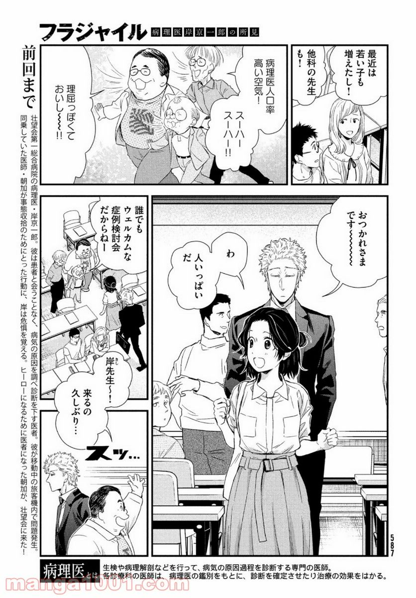 フラジャイル 病理医岸京一郎の所見 - 第81話 - Page 3