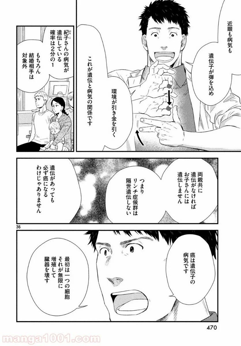 フラジャイル 病理医岸京一郎の所見 第60話 - Page 36