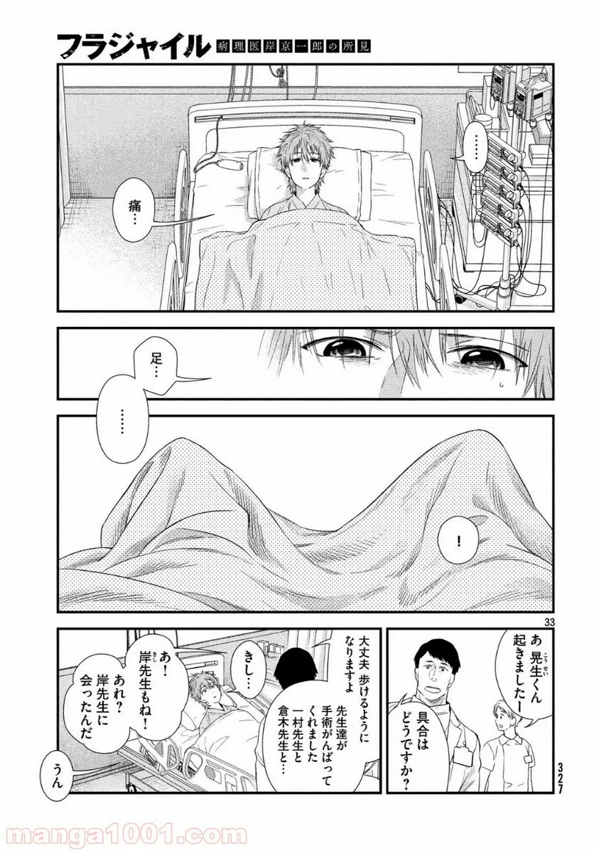 フラジャイル 病理医岸京一郎の所見 第57話 - Page 33