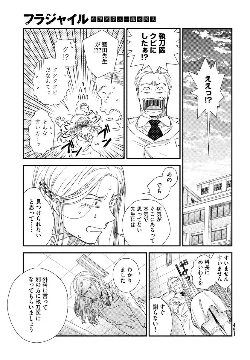 フラジャイル 病理医岸京一郎の所見 第91話 - Page 33