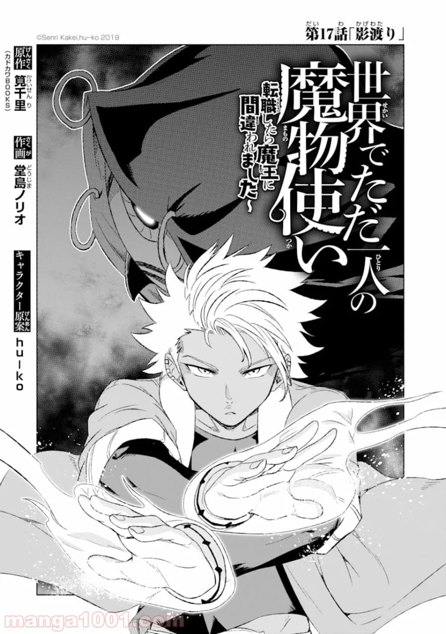 世界でただ一人の魔物使い ～転職したら魔王に間違われました～ 第17話 - Page 2