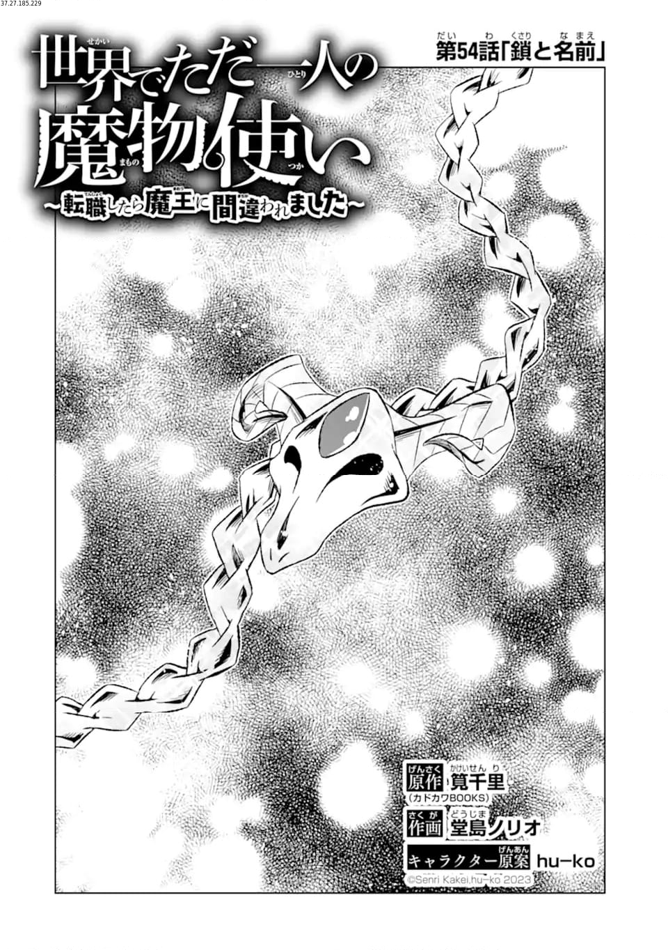 世界でただ一人の魔物使い ～転職したら魔王に間違われました～ 第54.1話 - Page 2