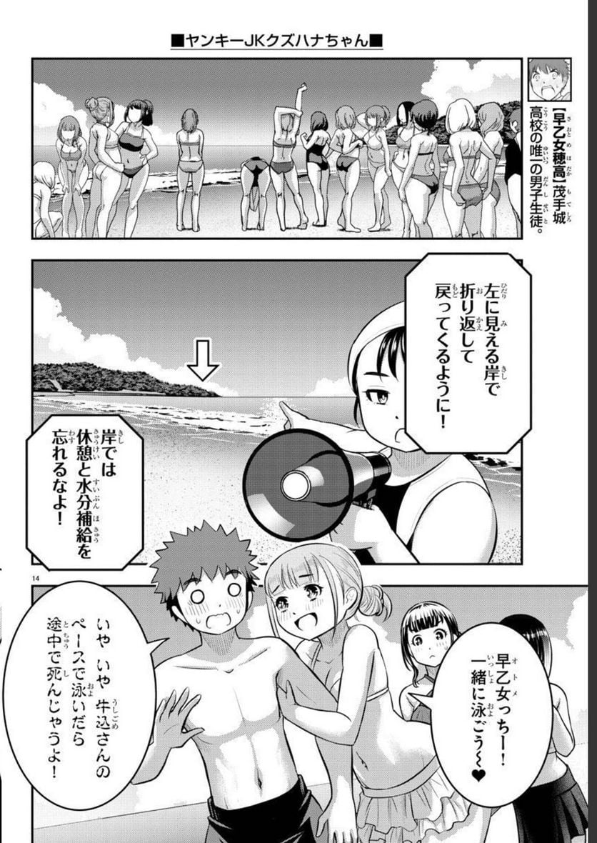 ヤンキーJKクズハナちゃん - 第117話 - Page 14