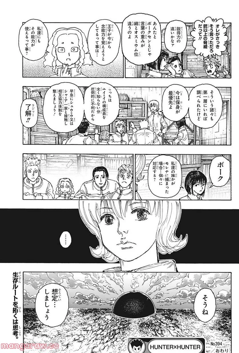 HUNTER X HUNTER 第394話 - Page 19