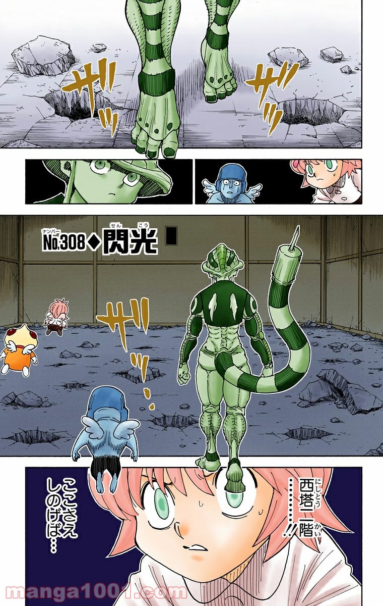 HUNTER X HUNTER 第308話 - Page 1