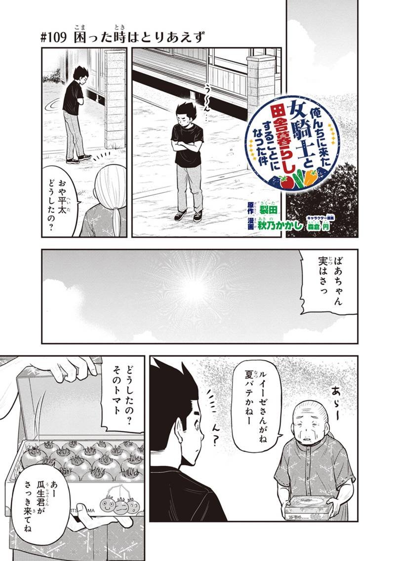 俺んちに来た女騎士と 田舎暮らしすることになった件 - 第109話 - Page 1