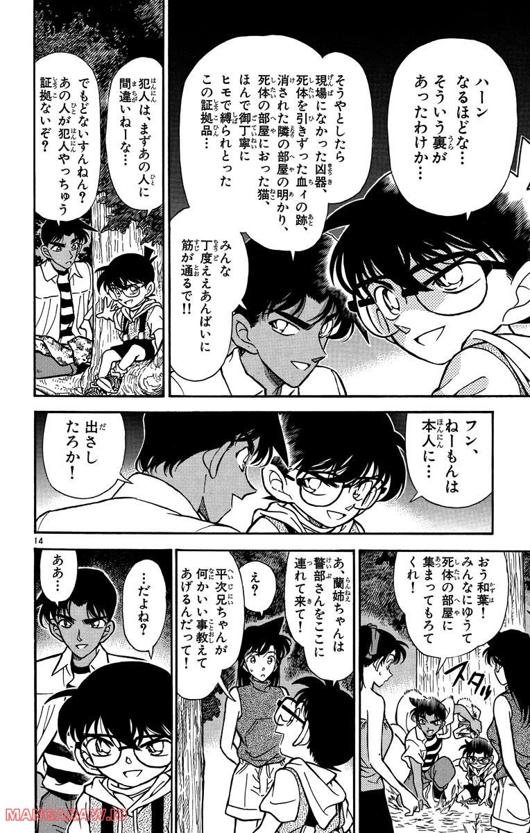 MEITANTEI CONAN 第213話 - Page 14