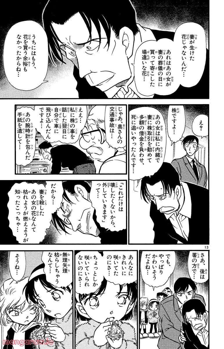 MEITANTEI CONAN 第337話 - Page 13