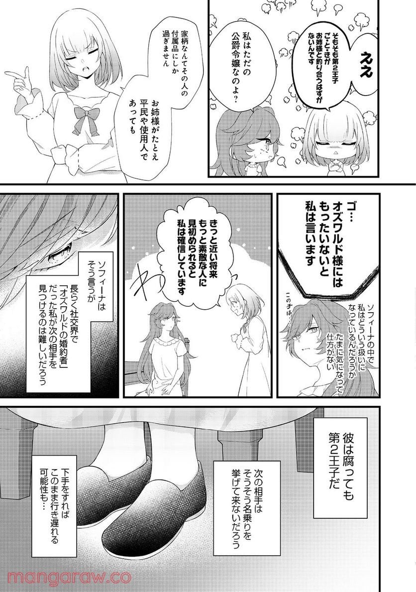 最愛のお姉様が悪役令嬢だったので、神が定めた運命（シナリオ）に抗います@COMIC - 第2話 - Page 19