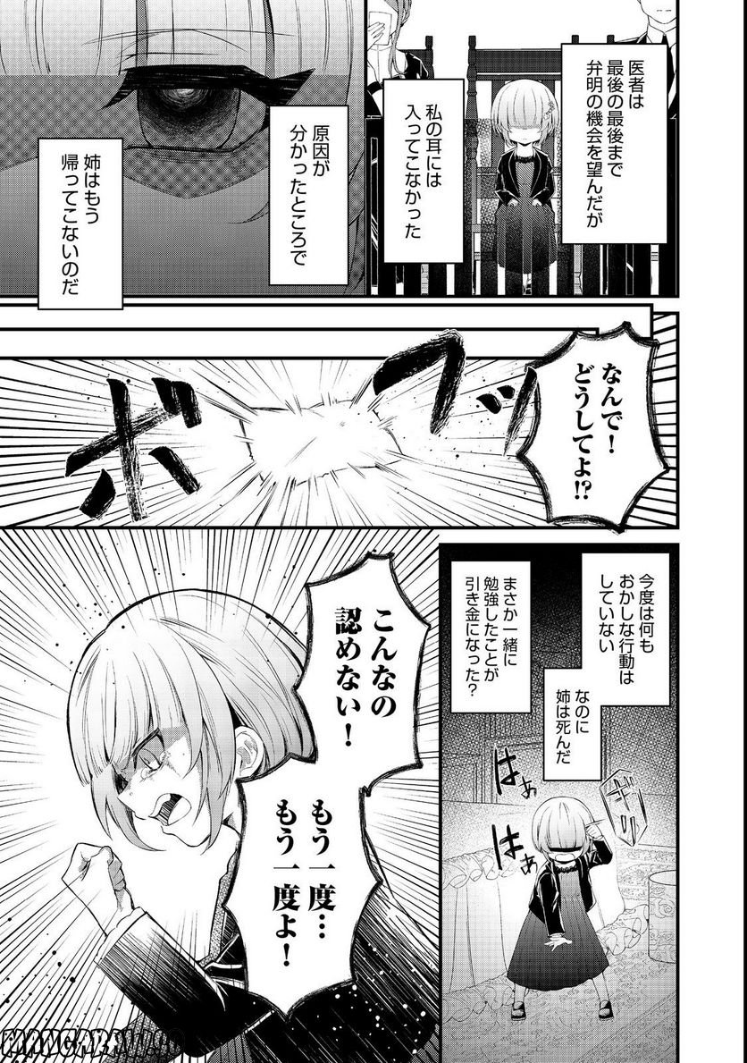 最愛のお姉様が悪役令嬢だったので、神が定めた運命（シナリオ）に抗います@COMIC - 第7話 - Page 13