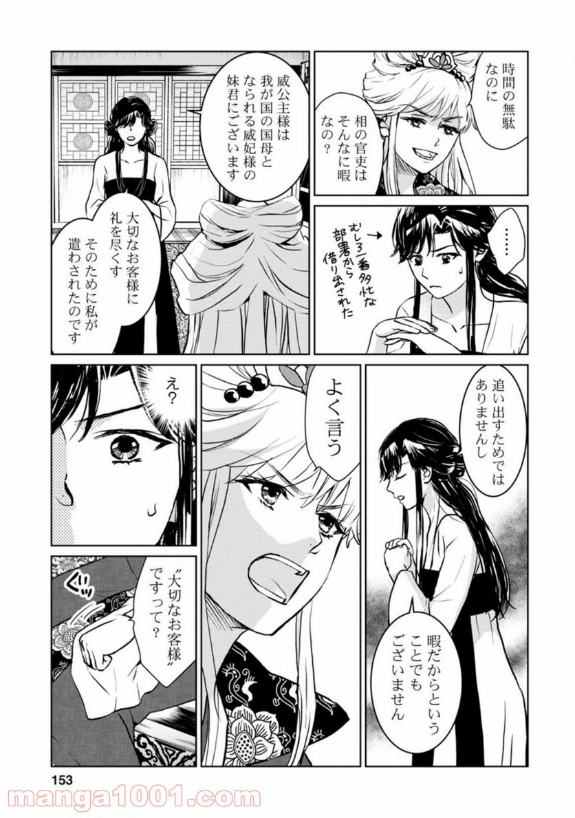 後宮の花は偽りをまとう 第15.3話 - Page 8