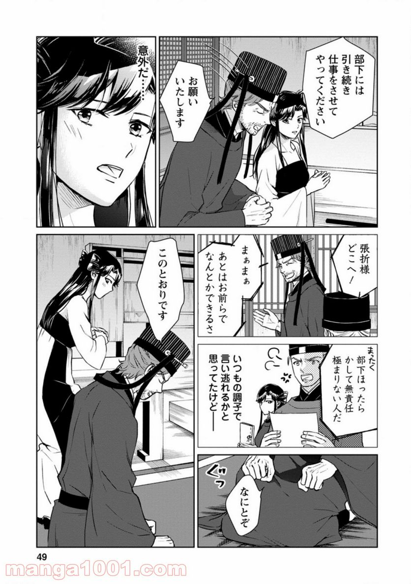 後宮の花は偽りをまとう 第17.2話 - Page 3