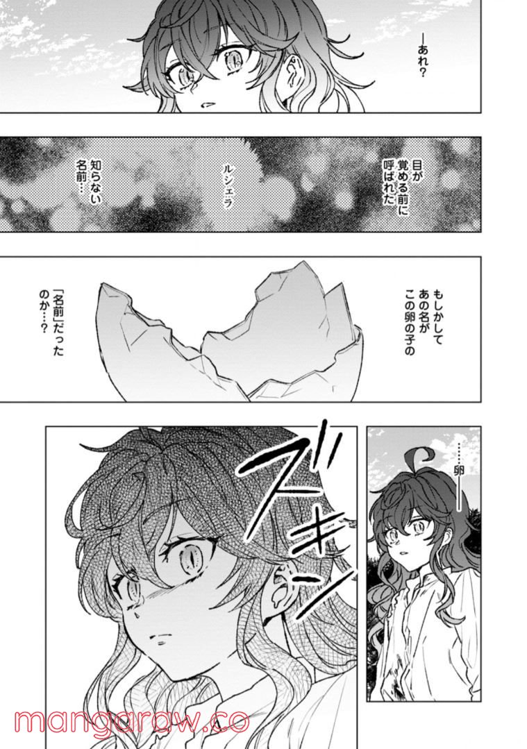 災害で卵を失ったドラゴンが何故か俺を育てはじめた 第1.3話 - Page 7