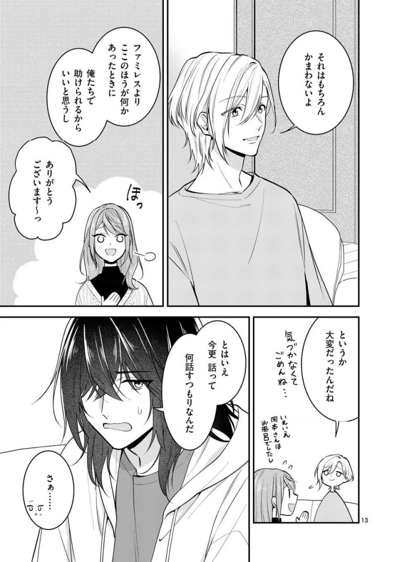 静人くんの初めて、奪ってしまいました 第8.1話 - Page 13