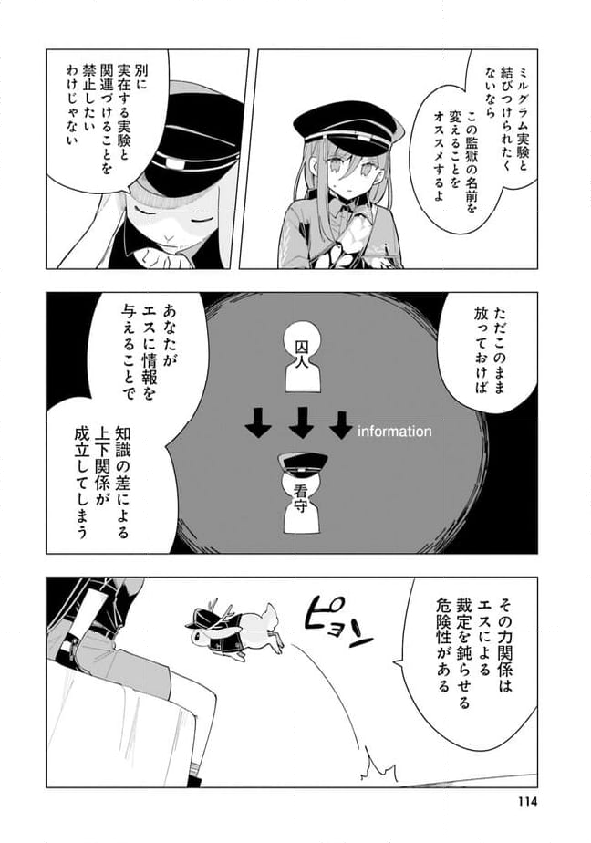 MILGRAM 実験監獄と看守の少女 第4話 - Page 16