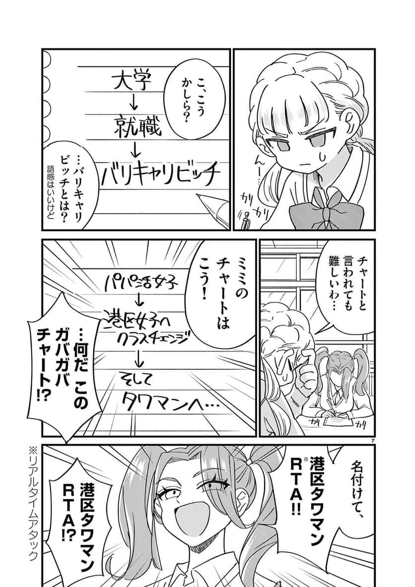 乱華ちゃんはビッチになりたい 第20話 - Page 7