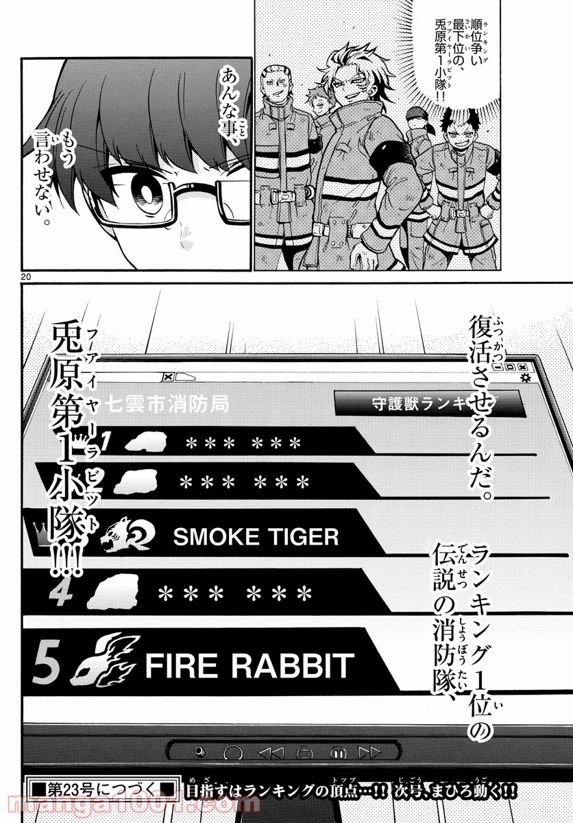 FIRE RABBIT!! (ファイヤーラビット) 第17話 - Page 20