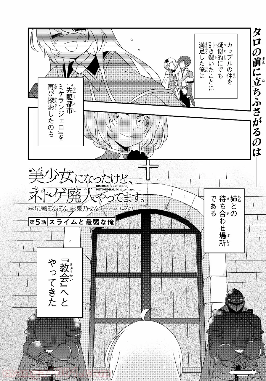 美少女になったけど、ネトゲ廃人やってます。 第5.1話 - Page 1