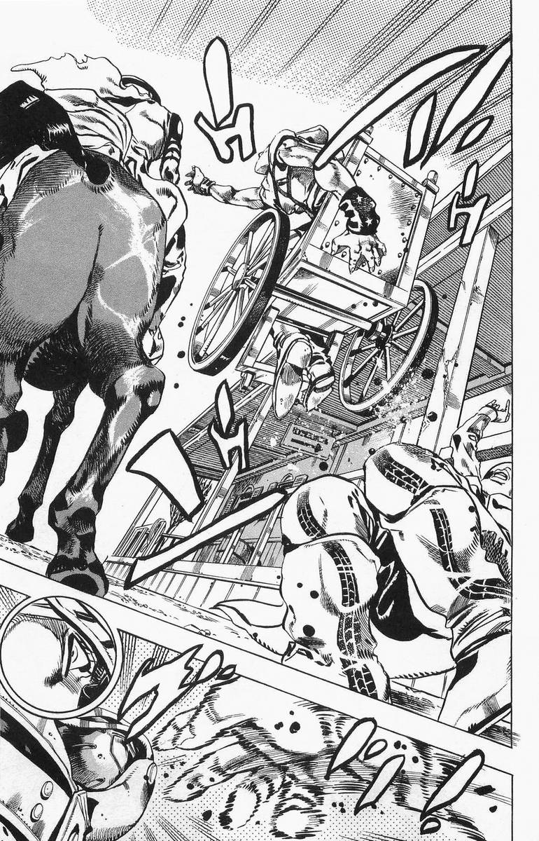 ジョジョの奇妙な冒険 Part 07 – Steel Ball Run 第1話 - Page 108