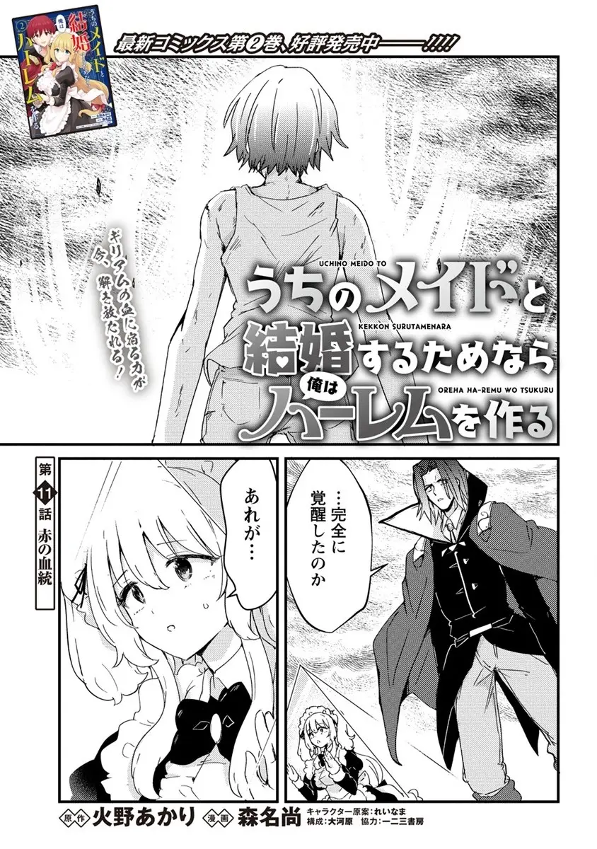 うちのメイドと結婚するためなら俺はハーレムを作る 第11話 - Page 1