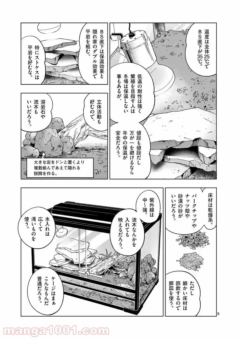 秘密のレプタイルズ 第108話 - Page 9