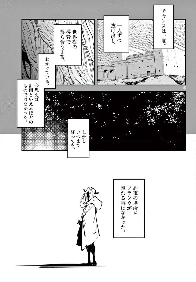 任侠転生 －異世界のヤクザ姫－ 第55.1話 - Page 9