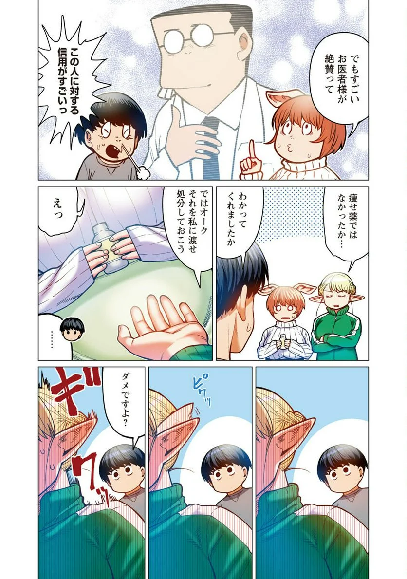 新・エルフさんは痩せられない。 第34話 - Page 14