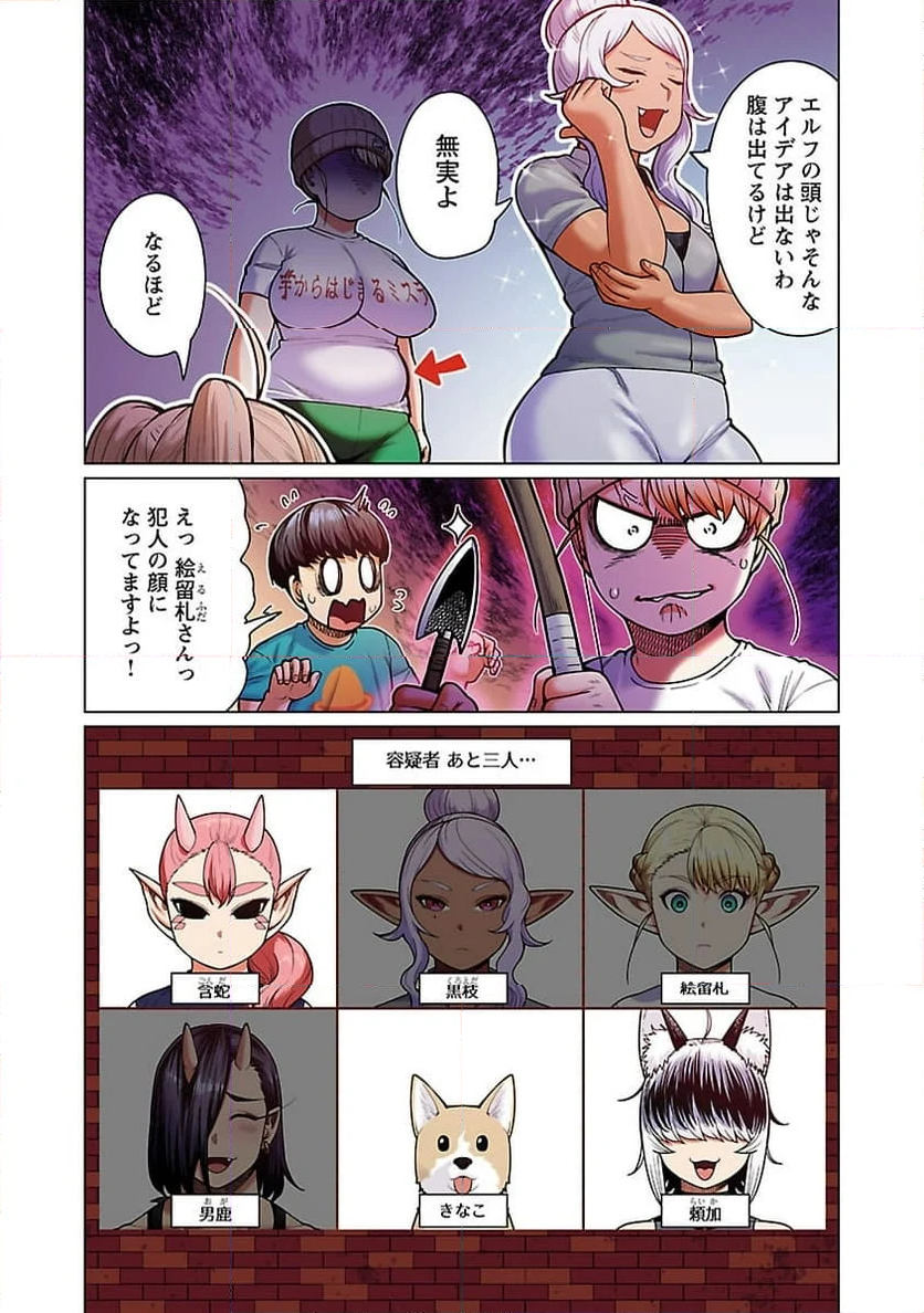 新・エルフさんは痩せられない。 第48.92話 - Page 16