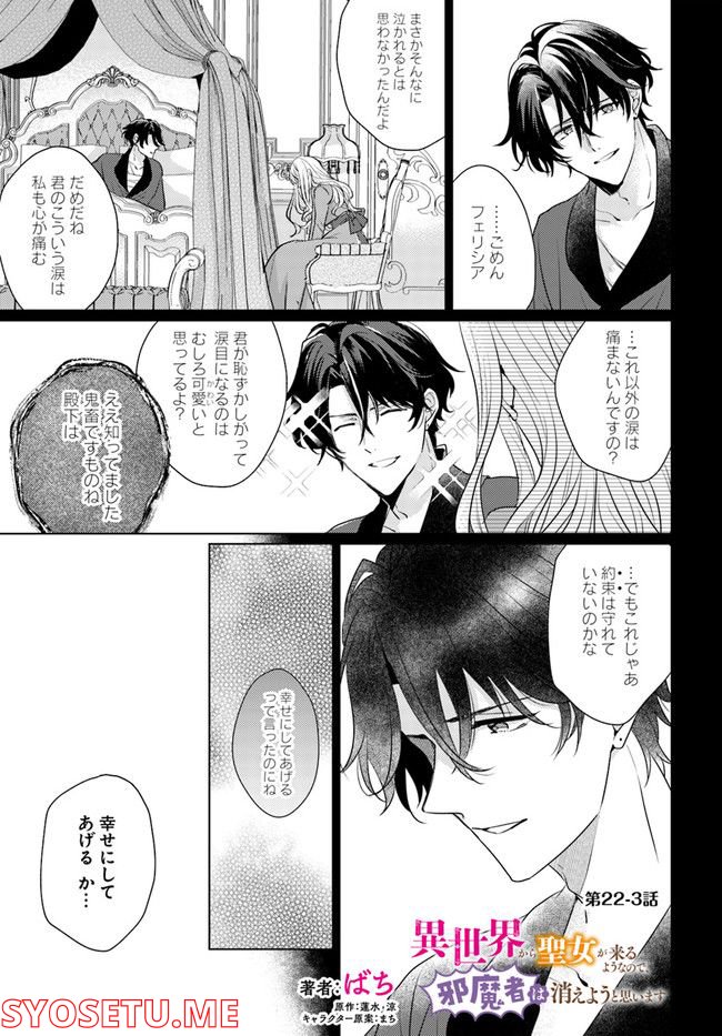 異世界から聖女が来るようなので、邪魔者は消えようと思います 第22.3話 - Page 1