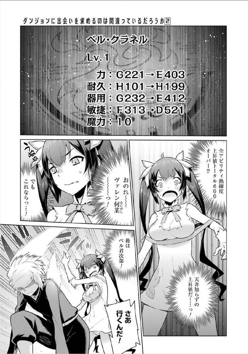 ダンジョンに出会いを求めるのは間違っているだろうか 第12話 - Page 7