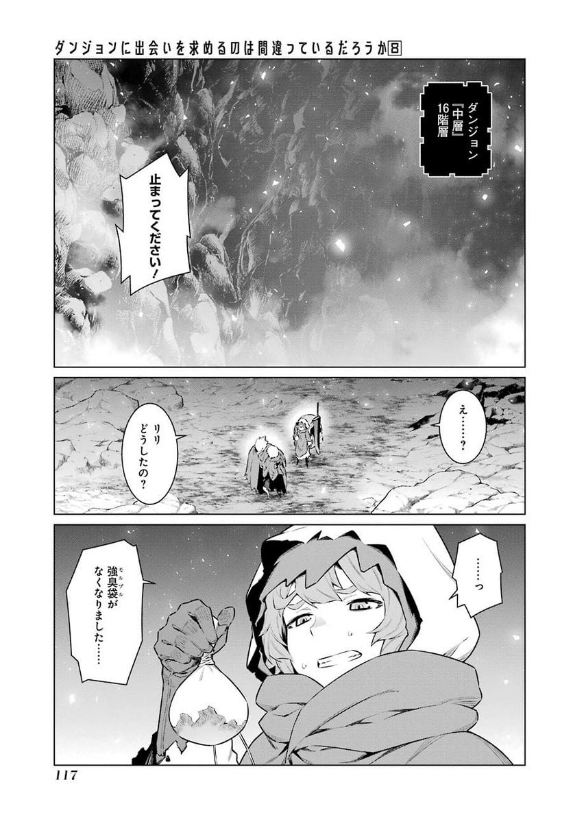 ダンジョンに出会いを求めるのは間違っているだろうか 第64話 - Page 11