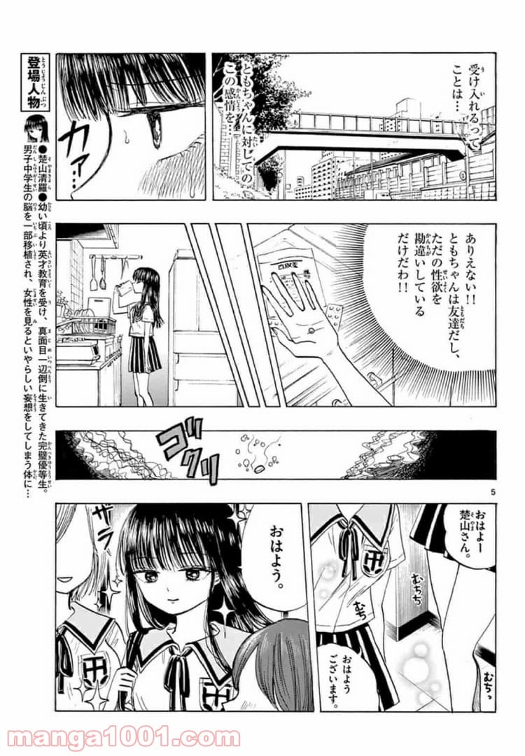 清楚なフリをしてますが - 第9話 - Page 5