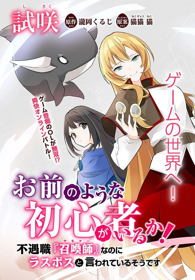 お前のような初心者がいるか！ 不遇職『召喚師』なのにラスボスと言われているそうです 第1.1話 - Page 3