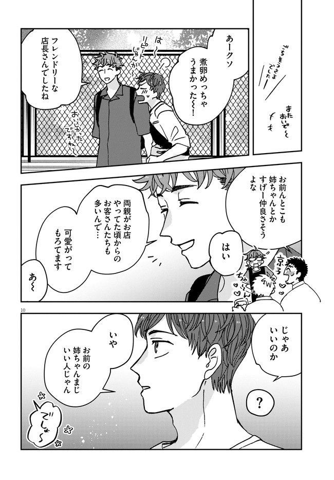 恋と呼ぶには青すぎる 第6話 - Page 10