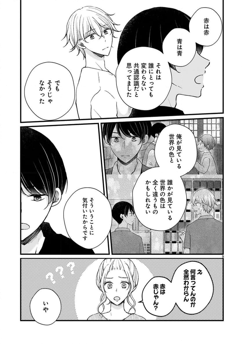 その蒼を、青とよばない - 第7.2話 - Page 9