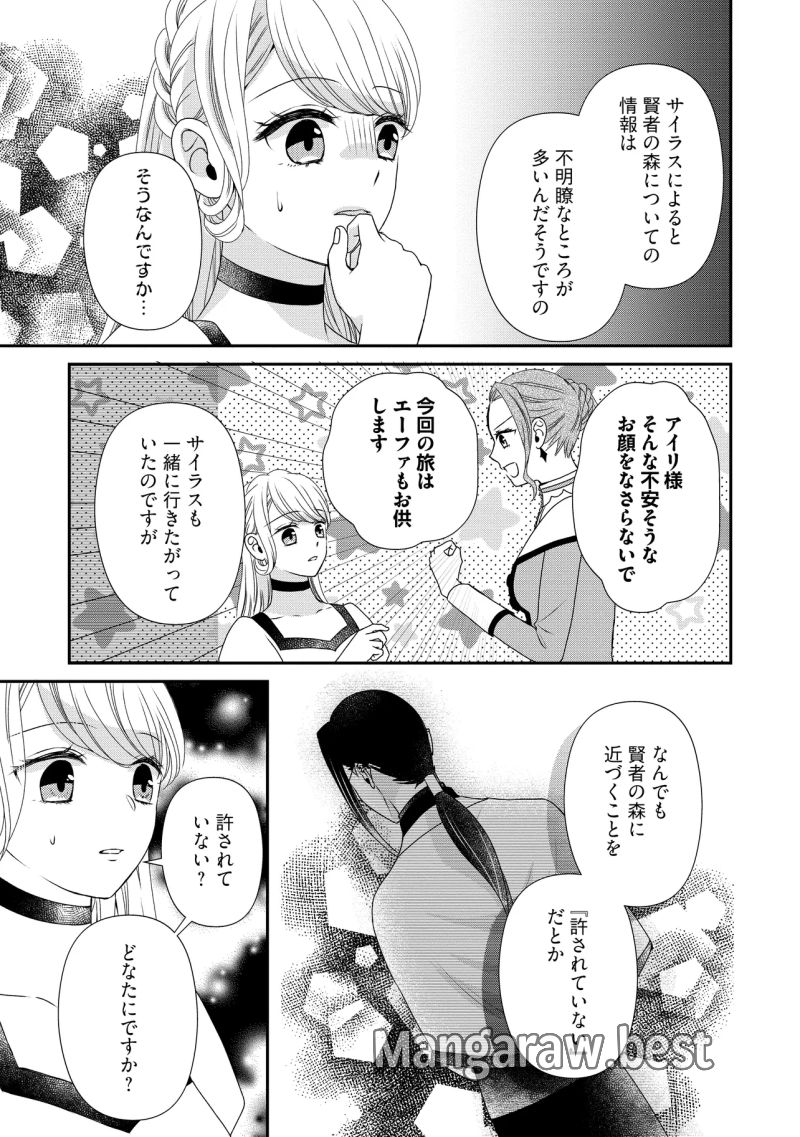 身代わり婚約者なのに、銀狼陛下がどうしても離してくれません！ 第26.3話 - Page 7