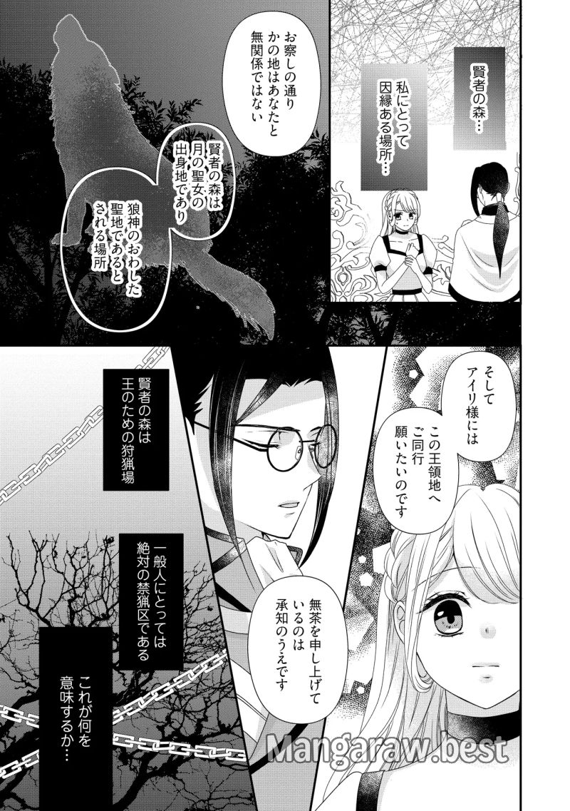 身代わり婚約者なのに、銀狼陛下がどうしても離してくれません！ 第25.4話 - Page 1