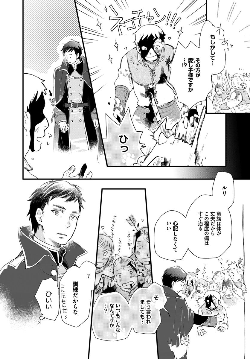 復讐を誓った白猫は竜王の膝の上で惰眠をむさぼる 第14.4話 - Page 3