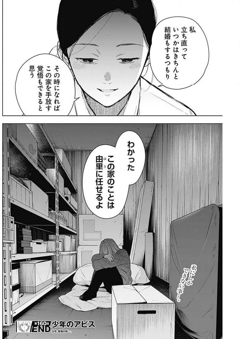 少年のアビス 第160話 - Page 20