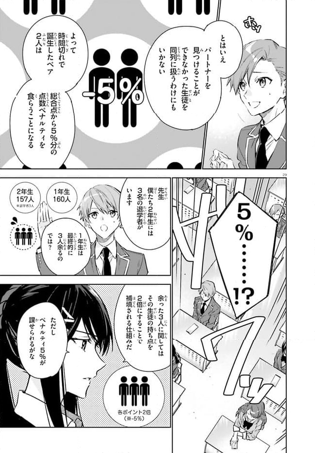 ようこそ実力至上主義の教室へ 2年生編 第1話 - Page 29