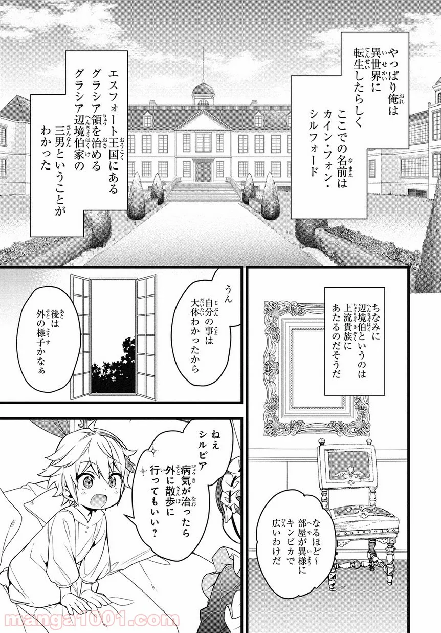 転生貴族の異世界冒険録 ～自重を知らない神々の使徒～ 第1話 - Page 10