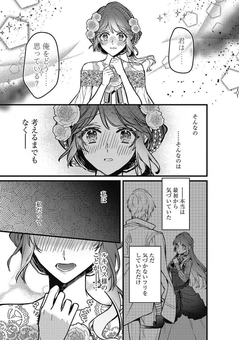 婚約破棄された替え玉令嬢、初恋の年上王子に溺愛される@COMIC 第9話 - Page 24