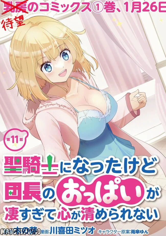 聖騎士になったけど団長のおっぱいが凄すぎて心が清められない 第11話 - Page 3