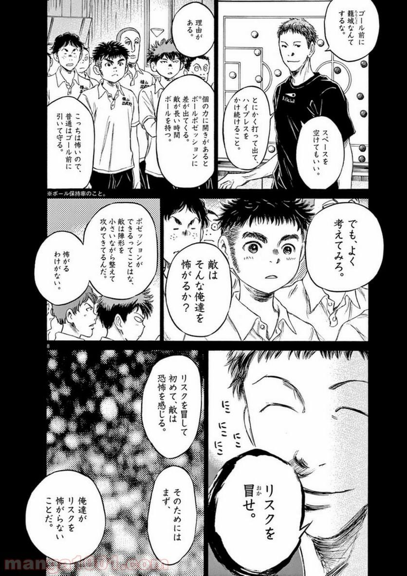 アオアシ - 第85話 - Page 8